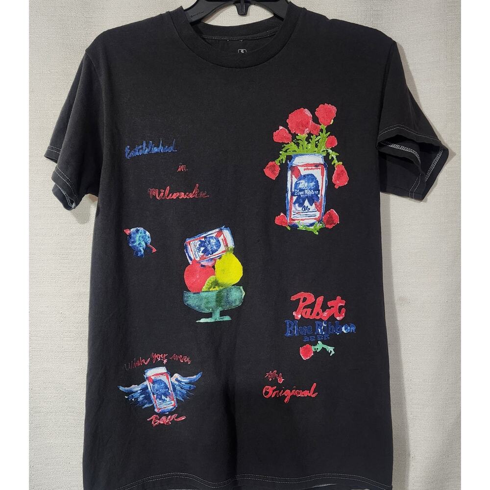 Pabst blue ribbon beer men's small shirt